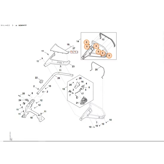 STIHL Śruba x12 9104 020 0660